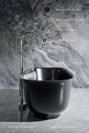 Fiore Freestanding Solid Surface Bathtub VH