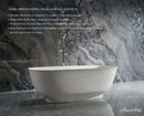 Fiore Freestanding Solid Surface Bathtub VH