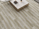 SPC Vinyl Rigid Core 7" Width 60" RL, 6mm Thick, 1.5mm IXPE Fortified Stone Veritas Floors - Mazzia Collection Product shoot Hall view 2