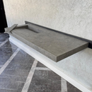 Handcrafted Custom Dekton Grafite Porcelain Bathroom Sink: Custom Vanity Top or Wall Mount (ES-060)