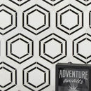 Georama nero 12.63 in x 14.38 in polished marble meshmounted mosaic tile SMOT-GEORAMA-NEROP product shot lobby view 5