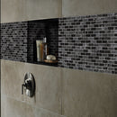 Glissen 12 in x 12 in glass meshmounted mosaic tile SMOT-GLSB-CR-GLI6MM product shot bathroom view