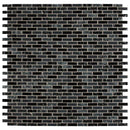 Glissen 12X12 glass mesh mounted mosaic tile SMOT-GLSB-CR-GLI6MM product shot multiple tiles top view