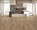 SPC Vinyl Rigid Core 9" Width 60" RL, 7mm Thick, 1.5mm IXPE Grand Aztec Zephyr Floors - Mazzia Collection Product shoot Kitchen view
