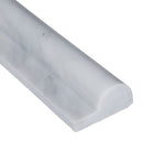 Greecian White Rail Molding Marble Wall Tile 2"x12" Polished -MSI Collection