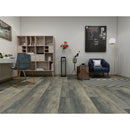 Green Touch Flooring rigid vinyl flooring LVT 48x7 Columbia SF502 product shot livingroom desk sofa painting