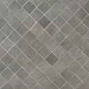 Gridscale Graphite 12"X12" Ceramic Mesh-Monted Mosaic Tile 2"x2"- MSI Collection