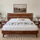 Aurora Solid Wood Bed Frame