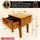 Sofia Solid Wood Nightstand