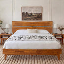 Aurora Solid Wood Bed Frame