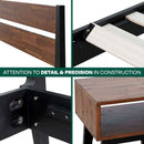 [Buy 1 Get 1] Callisto Solid Wood Bed Frame and Nightstand