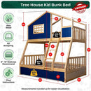 Treehouse Kid Bunk Bed