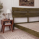 Aurora Solid Wood Bed Frame