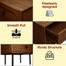 Savana Solid Wood 2-Drawer Nightstand