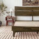 Aurora Solid Wood Bed Frame