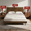 Savana Solid Wood 2-Drawer Nightstand