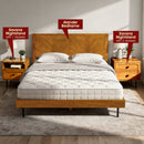Savana Solid Wood 2-Drawer Nightstand