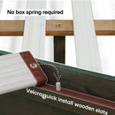 Aurora Solid Wood Bed Frame