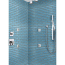 Haiku sapphire beveled 11.73x11.73 multi surface mesh mounted mosaic tile SMOT-GLSST-HASABE8MM product shot bath view 2