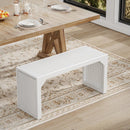 Hausvita 35" Solid Wood Pine Wooden Bench