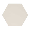 Hexley dove 9x10.5 hexagon matte porcelain field tile  msi collection NHEXDOV9X10.5HEX product shot tile view