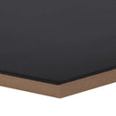 Hexley graphite 9x10.5 hexagon matte porcelain field tile  msi collection NHEXGRA9X10.5HEX product shot profile view