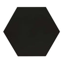 Hexley graphite 9x10.5 hexagon matte porcelain field tile  msi collection NHEXGRA9X10.5HEX product shot tile view