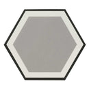 Hexley hive 9x10.5 hexagon matte porcelain field tile  msi collection NHEXHIV9X10.5HEX product shot tile view