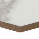 Hexley marbello 9x10.5 hexagon matte porcelain field tile  msi collection NHEXMAR9X10.5HEX product shot profile view