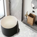 Hexley marbello 9x10.5 hexagon matte porcelain field tile  msi collection NHEXMAR9X10.5HEX room shot living room view 2