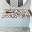 HANDCRAFTED CUSTOM CALACATTA VIOLA MARBLE SINK (NS-105)