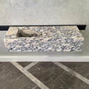 HANDCRAFTED CUSTOM CALACATTA VIOLA MARBLE SINK (NS-105)