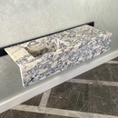 HANDCRAFTED CUSTOM CALACATTA VIOLA MARBLE SINK (NS-105)