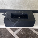 HANDCRAFTED NERO MARQUINIA HIGH ENGINEERED STONE SINK (ES-042)