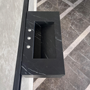 HANDCRAFTED NERO MARQUINIA HIGH ENGINEERED STONE SINK (ES-042)