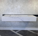 HANDCRAFTED CUSTOM COANTE CALACATTA RIVIERA SINK (QU-099)