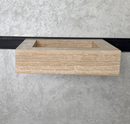 HANDCRAFTED CUSTOM TRAVERTINE SINK (TR-040)