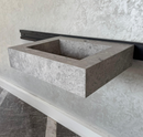 HANDCRAFTED CUSTOM TUNDRA GREY MARBLE SINK (NS-041)