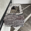 HANDCRAFTED CALACATTA VIOLA MARBLE SINK (NS-068)