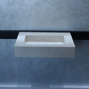 HANDCRAFTED LIGHT PEARL CUSTOM MARBLE SINK (NS-036)