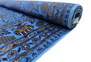 Hand-Knotted Afghani Zerkhaki Wool Rug – 6’7″ x 9’3″