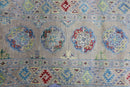 Hand-Knotted Afghani Kazak Wool Rug – 2’7″  x  10’0″