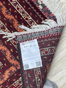 Hand-Knotted Afghani Mawri Wool Rug – 6'9″ x 9'6″
