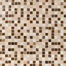 Ibiza blend 12X12 glass and stone mesh mounted mosaic tile SMOT-SGLS-IB-8MM product shot multiple tiles top view