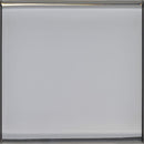 Ice 3x9 glossy glass white subway tile SMOT-GL-T-IC39 product shot one tile closeup top view