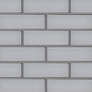 Ice 3x9 glossy glass white subway tile SMOT-GL-T-IC39 product shot wall view