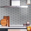 Ice bevel subway 11.73 in x 11.73 in glass meshmounted mosaic tile SMOT-GLSST-ICEBE8MM prod shot wall view