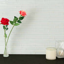 Ice interlocking 12 in x 12 in glass meshmounted mosaic tile SMOT-GLSIL-IC8MM prod shot wall view 2