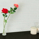 Ice interlocking 12 in x 12 in glass meshmounted mosaic tile SMOT-GLSIL-IC8MM prod shot wall view 3
