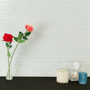 Ice interlocking 12 in x 12 in glass meshmounted mosaic tile SMOT-GLSIL-IC8MM prod shot wall view